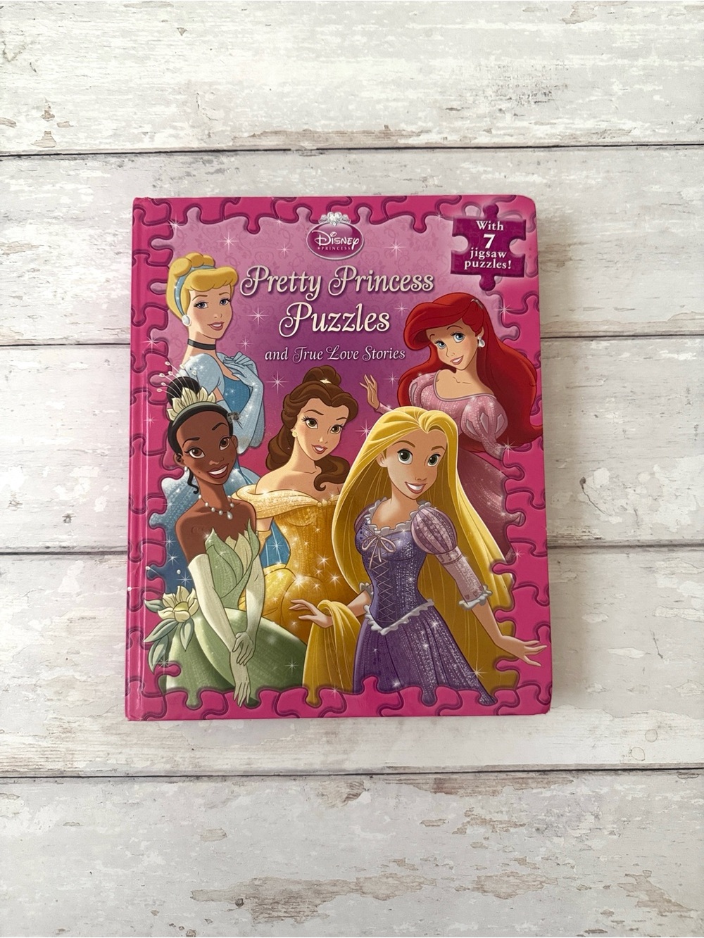 Disney Pretty Princess Puzzles & True Love Stories Children’s Book